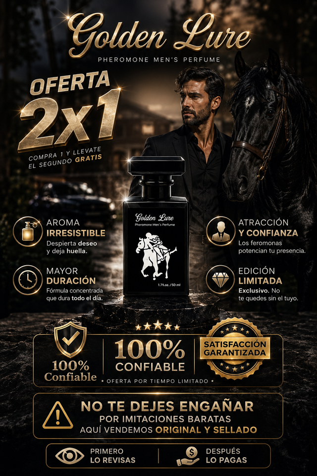 GOLDEN LURE FRAGANCIA ELEGANTE-   hoy esta en OERTA 🔥