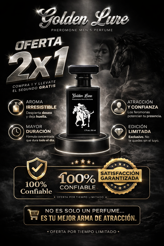 GOLDEN LURE FRAGANCIA ELEGANTE-   hoy esta en OERTA 🔥