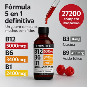 Energía Total B12+B6+B1 – Activa tu día al máximo